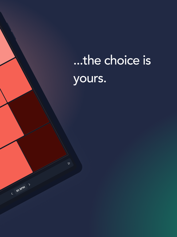 Metro: Modern Metronome iPad screenshot 4 - Music app