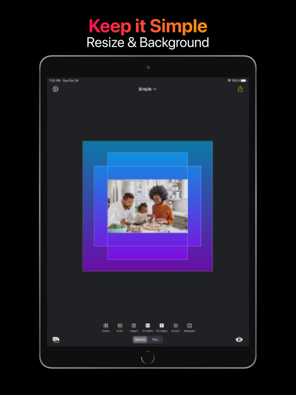 Wallax - Wallpaper Editor iPad app afbeelding 5