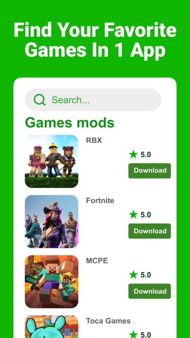 Happy Mod App: Mods for Games Screenshot