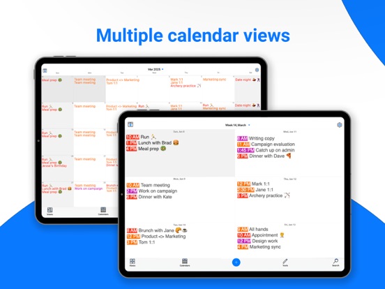 Calendar All-In-One Planner iPad app afbeelding 2