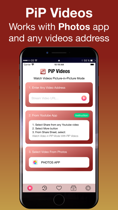 PiP - Picture in Picture Video Screenshot