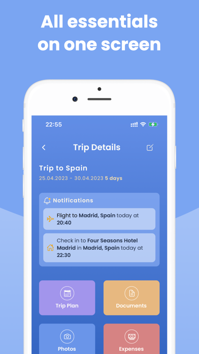 Trippy - Travel Manager Screenshot
