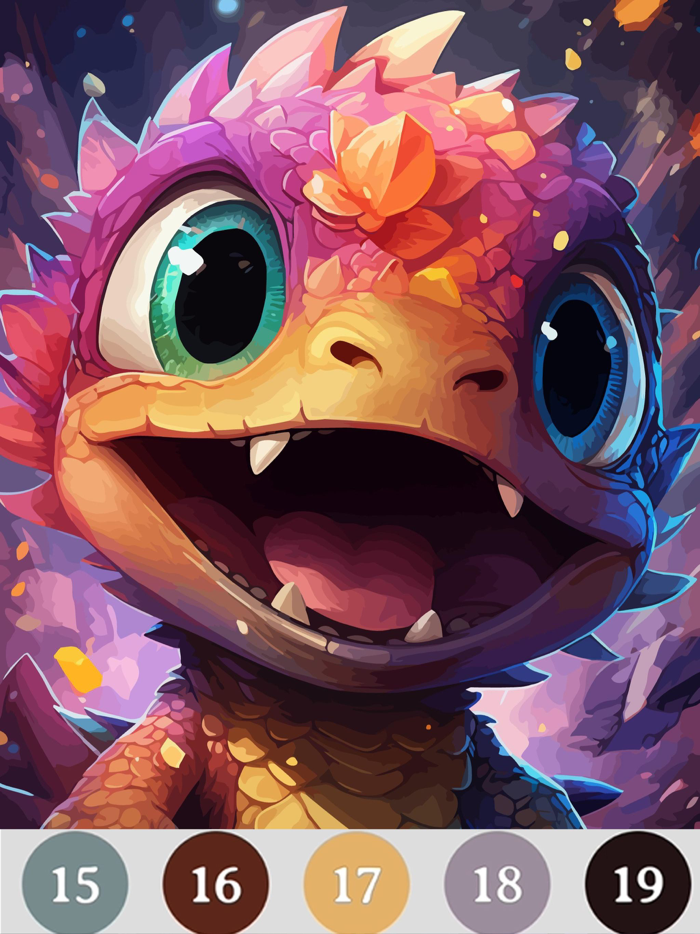 Oil Color Paint By Number