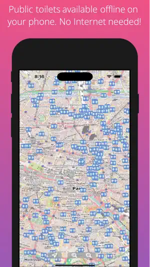 Public Toilets In Paris screenshot 1