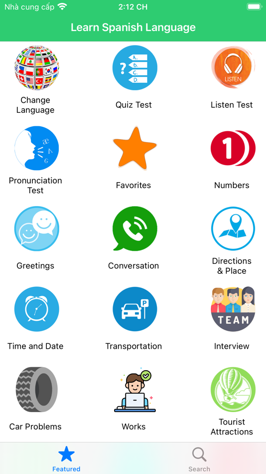 #1. Learn Spanish Language Offline (iOS) 由: Duc Tang Van