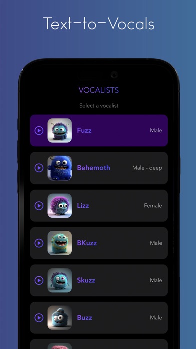 SongBot AI Music Screenshot