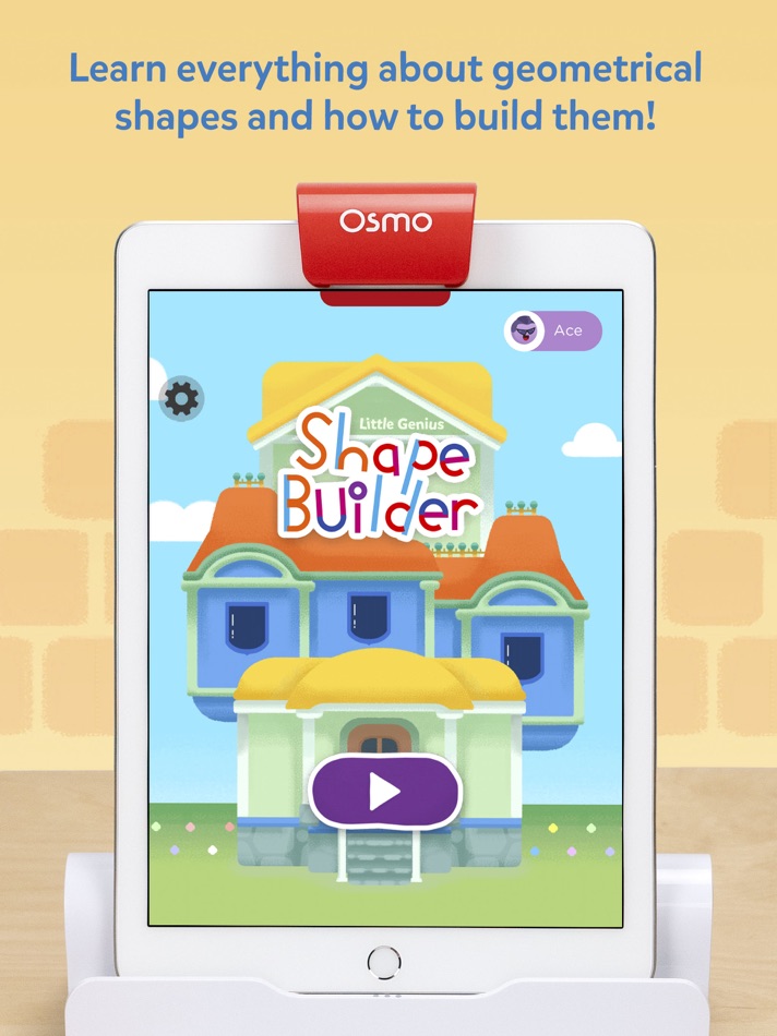 #1. Osmo Shape Builder (iOS) 由: Tangible Play