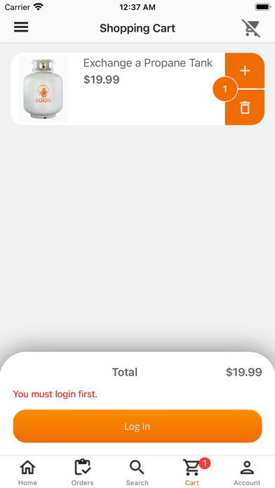 Soon Home Delivery Screenshot