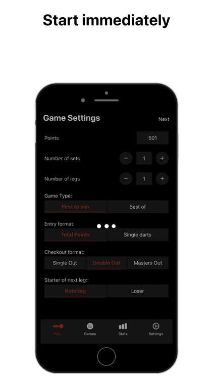 Dartomat - Dart Counter App