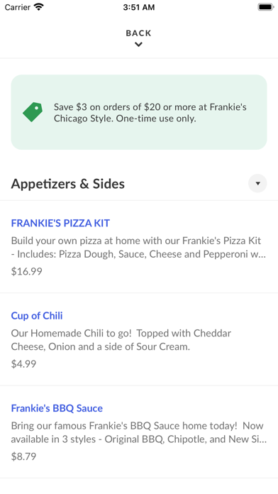 Frankie's Chicago Style Screenshot