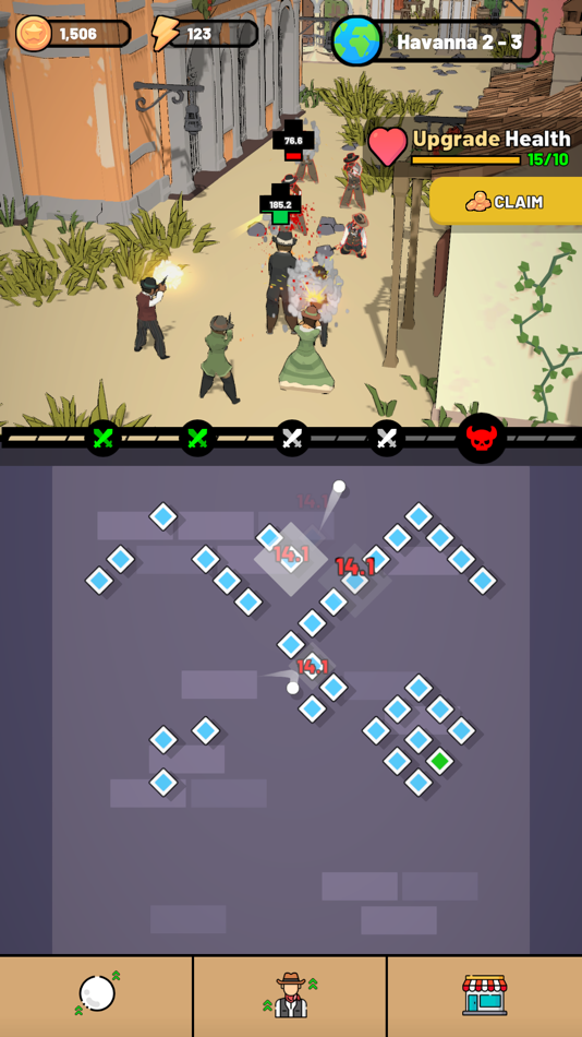 #2. Outbreak: Idle RPG (iOS) By: EpiCoro d.o.o.