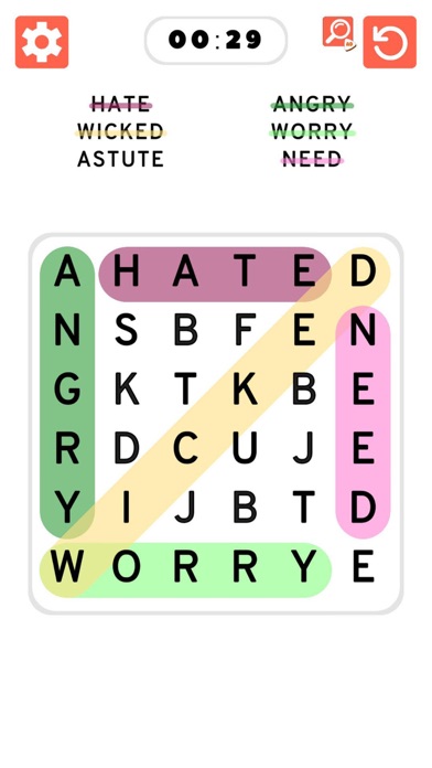Word Cross: Find Words Search Screenshot