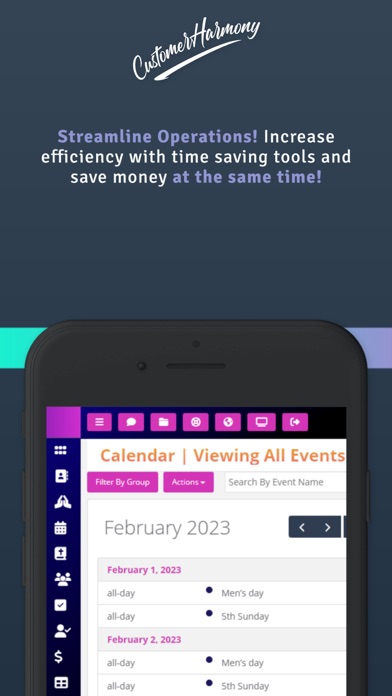 CustomerHarmony Screenshot