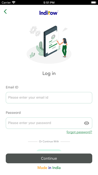 Indirow Screenshot