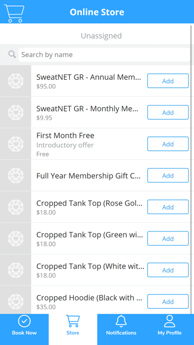 SweatNET GR Screenshot