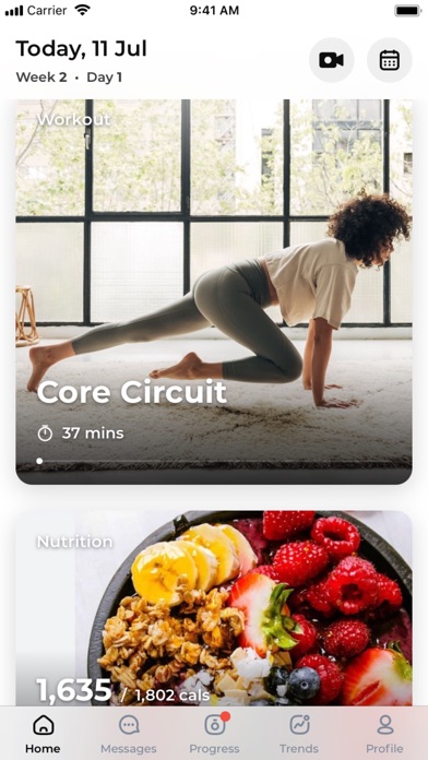 Priority1 Fitness Screenshot
