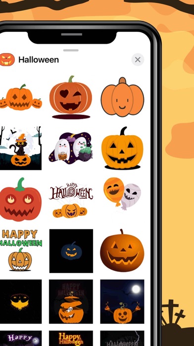 Halloween GIF Stickers Screenshot