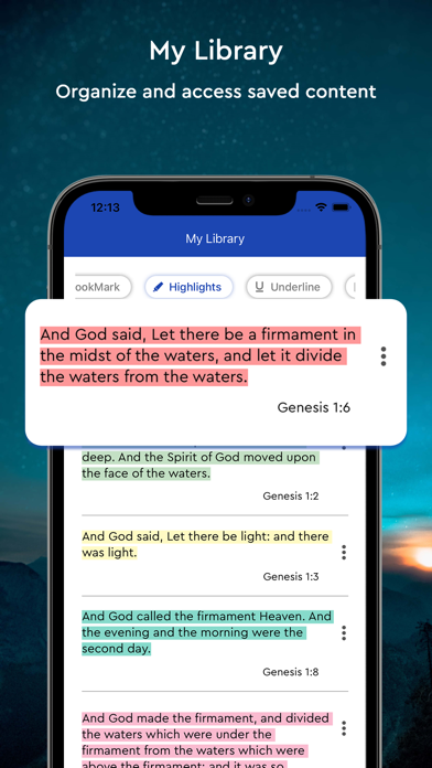 Scofield Study Bible Screenshot