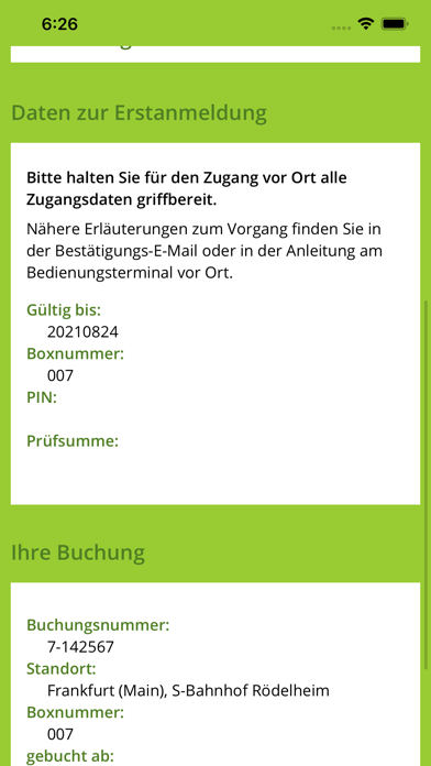 BikeandRideBox 1.0 Screenshot