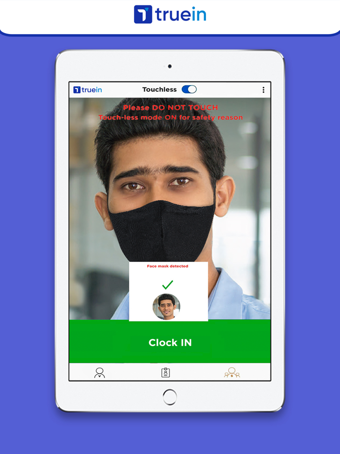 Truein Kiosk NOT for Staff