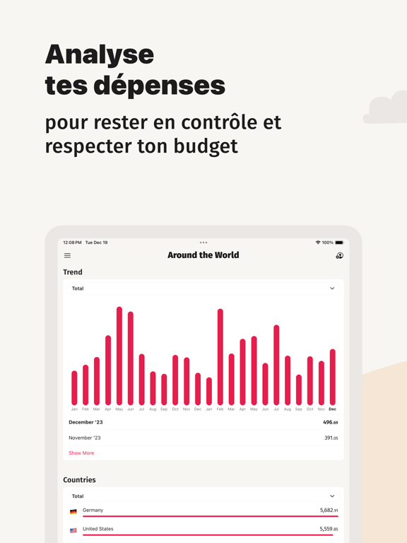 Screenshot #6 pour TravelSpend - Budget de voyage