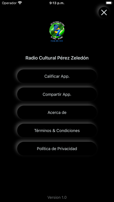 Radio Cultural Pérez Zeledón Screenshot