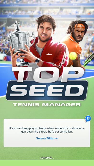 Screenshot #1 pour TOP SEED Tennis Manager 2024