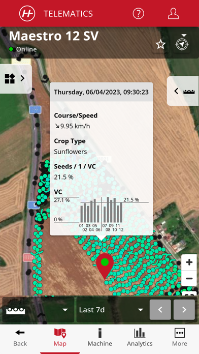 Horsch Telematics Screenshot