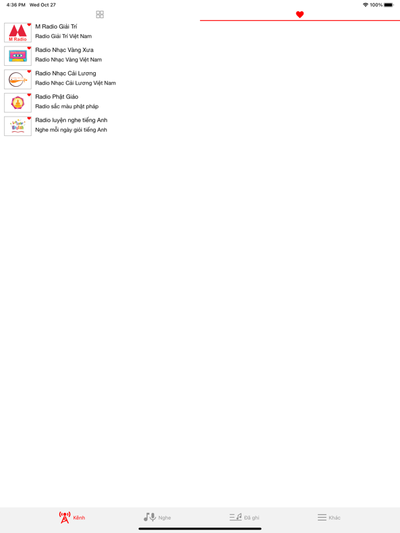 Screenshot #5 pour Radio Việt Nam Online