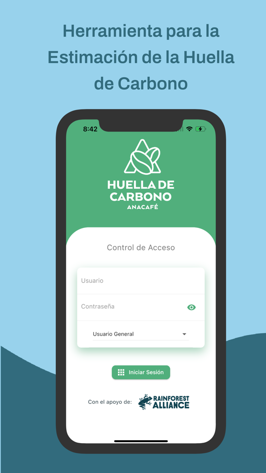 #1. Huella Carbono ANACAFE (iOS) Podle: Asociacion Nacional del Cafe