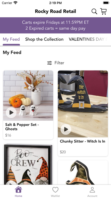 Rocky Road Retail Screenshot