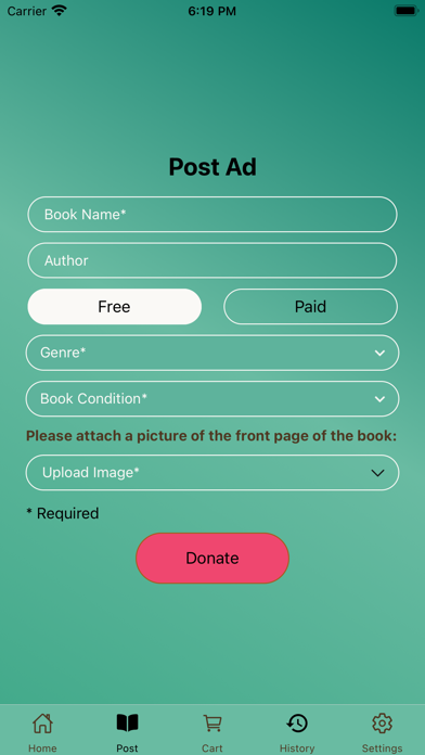 ShareAllBooks Screenshot