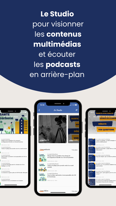 Toute l'actualité Hospimedia Screenshot