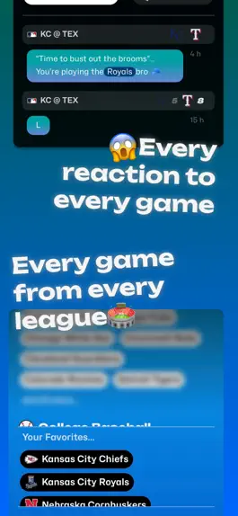 Game screenshot FanCave - Live Sports Chat apk