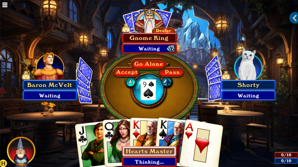 #4. Hardwood Euchre (iOS) 由: Silver Creek Entertainment
