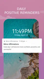 How to cancel & delete mirror affirmations- reminders 2