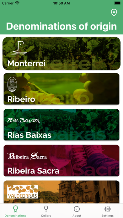 WineTourism in Galicia Screenshot