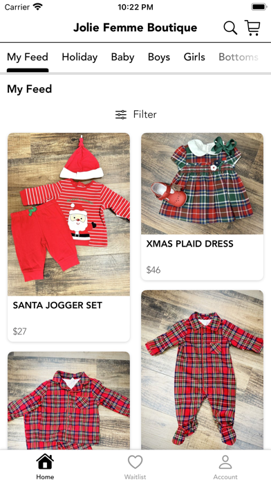 Jolie Femme Boutique Screenshot