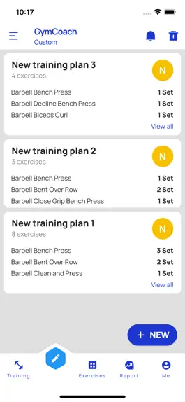 Game screenshot Gym Coach - Workout Trainer apk
