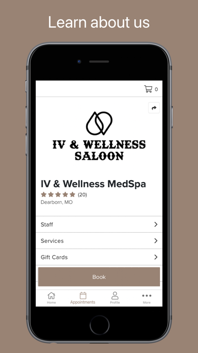 IV & Wellness MedSpa Screenshot