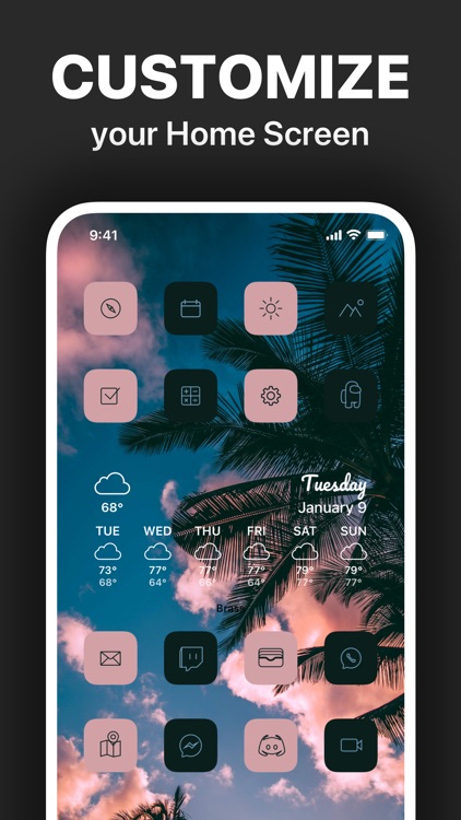 Brass - Icon Themes & Widgets