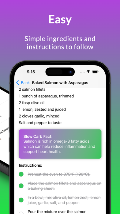 Slow-Carb Diet Screenshot