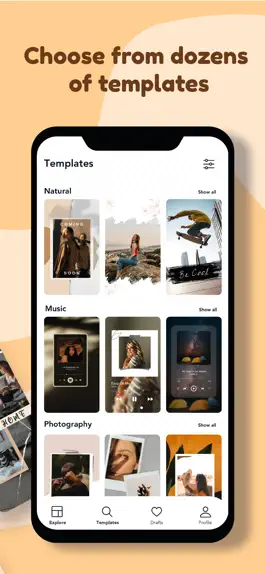 Game screenshot inChic: Story Templates for IG apk