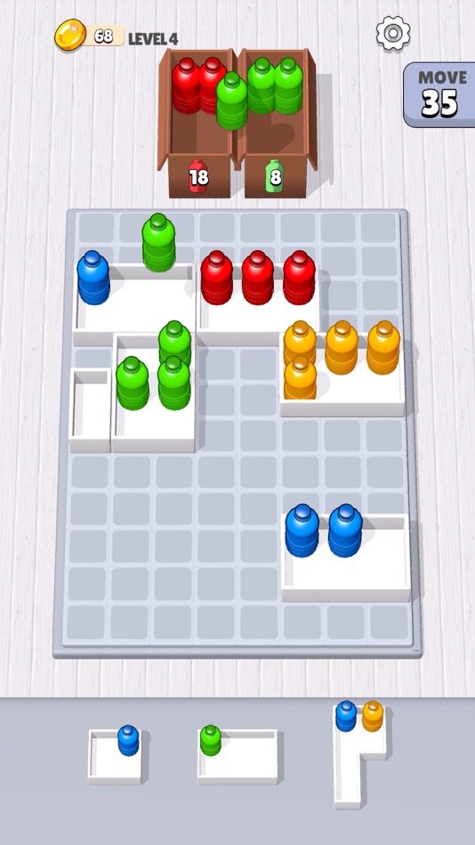 #3. Bottle Sort (iOS) 由: Berat Oguz