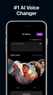 ai voice changer iphone screenshot 1