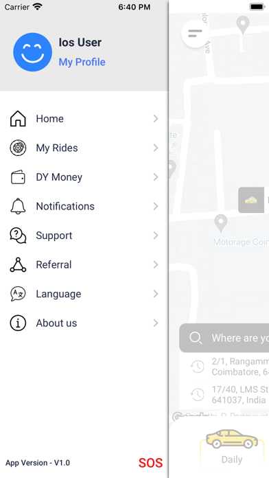 DY Drive Screenshot