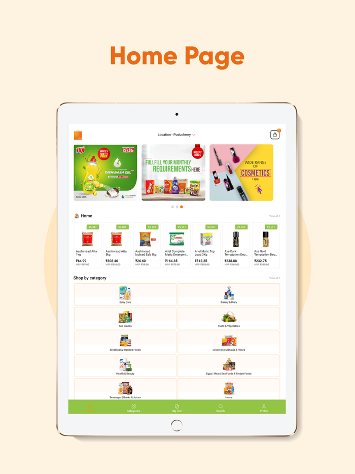 Indbazaar-Online Grocery Store