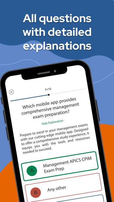 Screenshot #3 for CPIM APICS Exam Prep Test 2024