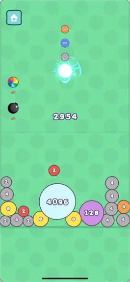Game screenshot Combine Bouncing Ball-2048 apk