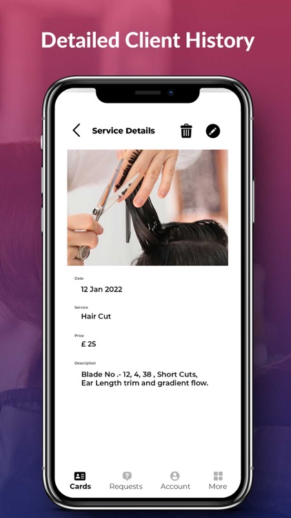 V1 Salon Card For Beauticians screenshot-3